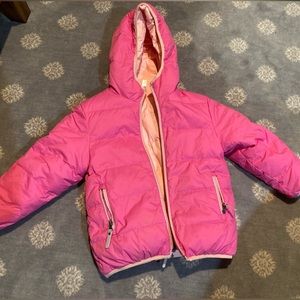 Down Hanna Anderson coat Girls, size 5